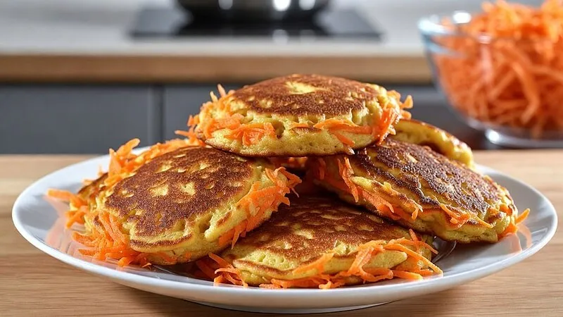 Морковные оладьи: рецепт для яркого завтрака