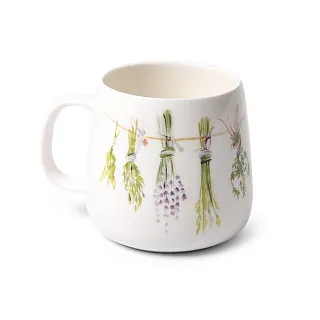 Кружка фарфоровая 400 мл Provence rabbit