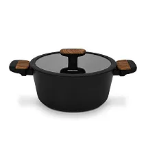 Кастрюля антипригарная 22 см / 3,36 л индукция Feorella