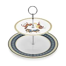 Фруктовница фарфоровая 2-ярусная Derby