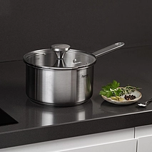 Ковш из нержавейки 2,3 л / 18 см Master chef