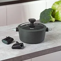 Кастрюля со съемными ручками 20 см / 2,6 л антипригарная Brilliant