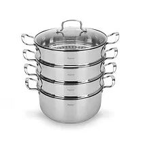 Мантоварка из нержавеющей стали 28 см / 7,5 л Hayaat