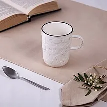 Кружка фарфоровая 350 мл Art deco арт. 13547