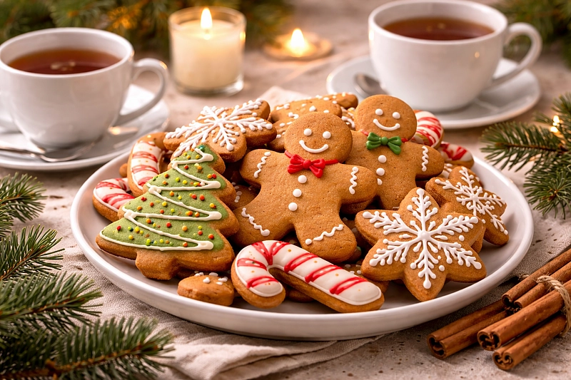 Имбирное печенье: рецепт праздничного угощения