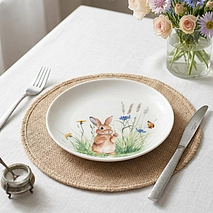 Тарелка фарфоровая 15 см Rabbit арт. 13509
