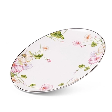 Блюдо овальное 31,5 см (костяной фарфор) Leticia