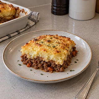 Пастуший пирог с сочной мясной начинкой