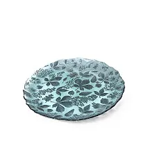 Блюдо сервировочное 33 см (стекло) Leaves