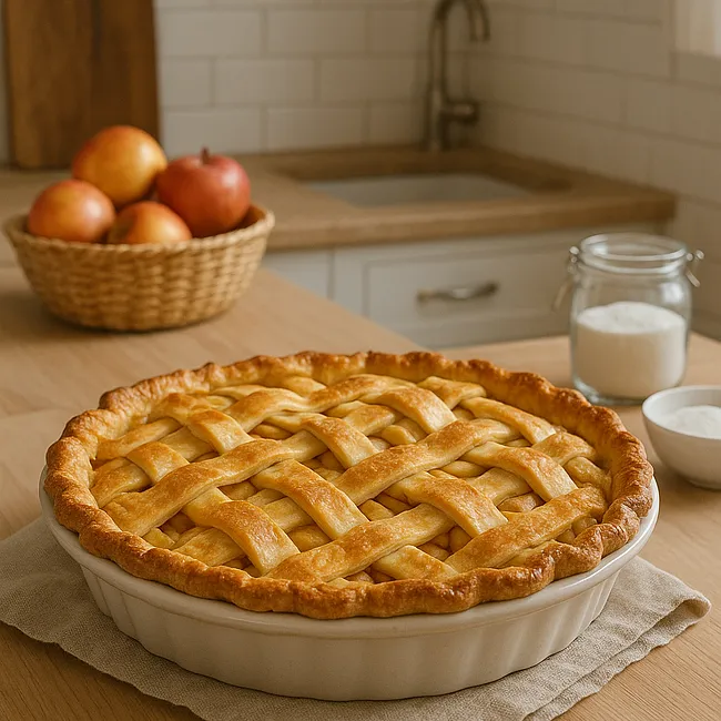 Яблочный пирог, который пахнет детством: лучшие рецепты с пошаговыми инструкциями