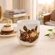 Кружка фарфоровая 380 мл Cats арт. 16146