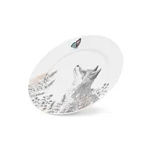 Тарелка фарфоровая 20 см Fox