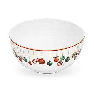 Салатник фарфоровый 14 см Christmas balls
