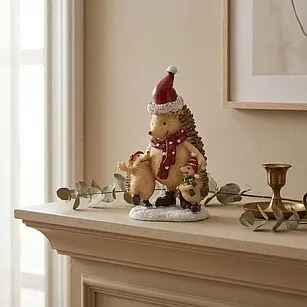 Статуэтка "Ежиная семья" 10,5 см (полирезин)