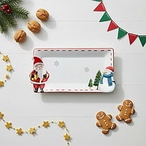 Сервировочное блюдо 26 см Merry Christmas арт. 0379