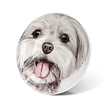 Фарфоровое блюдце 10 см Dogs арт. 16075