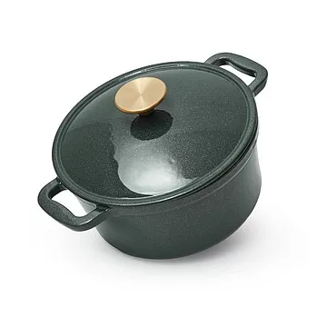 Кастрюля 2,6 л / 20 см Le Mans green (эмалированный чугун)