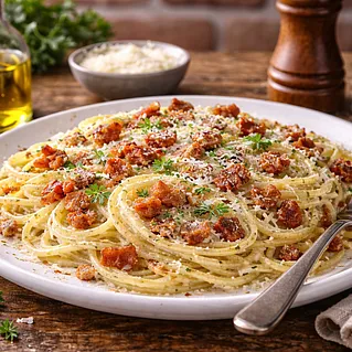 Паста карбонара: рецепт с идеальным соусом