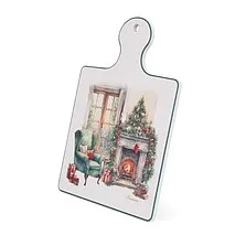 Подставка под горячее из пробкового дерева и доломита 24 х 17 см арт. 0170