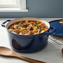 Кастрюля 4,5 л / 24 см Le Mans blue (эмалированный чугун)