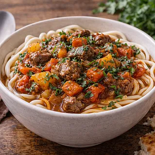 Лагман: рецепт домашнего приготовления