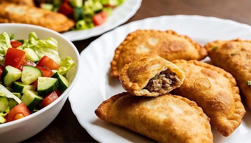 Чебуреки с фаршем: домашний рецепт