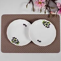 Фарфоровые тарелки 20 см / 2 шт Currant