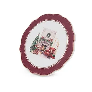 Подставка под горячее из пробкового дерева и доломита 20 см арт. 0152