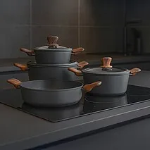 Набор алюминиевой посуды для приготовления 7 пр. Capella