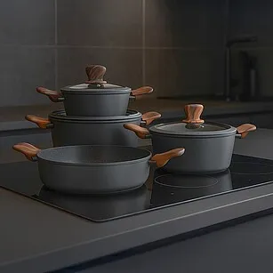 Набор алюминиевой посуды для приготовления 7 пр. Capella