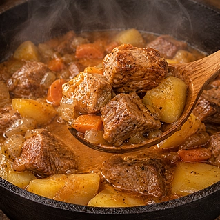 Жаркое по-деревенски: рецепт с картошкой и мясом