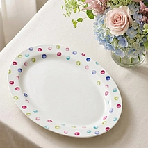 Блюдо овальное 32 х 22 см Aquarelle (фарфор)