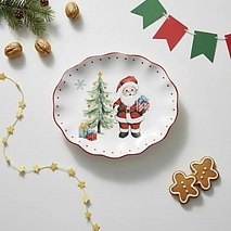 Сервировочная тарелка 23 см Merry Christmas арт. 0360