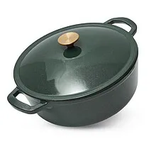 Кастрюля 6,62 л / 30 см Le Mans Green (эмалированный чугун)