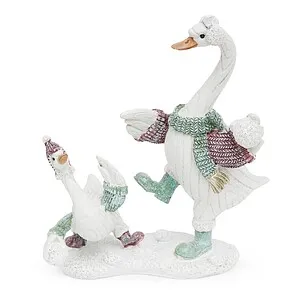 Статуэтка "Игры в снежки" 17,5 см (полирезин)