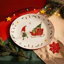 Сервировочное блюдо 30 см Merry Christmas арт. 0387