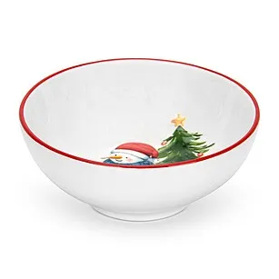 Пиала из доломита 11 х 5 см Merry Christmas арт. 0372