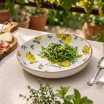 Салатник фарфоровый 25,5 см Limoncello