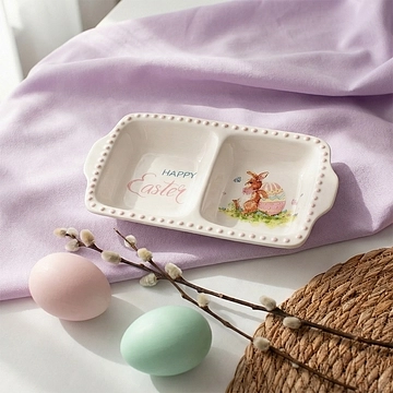 Менажница 22,5 см (доломит) Easter арт. 0440