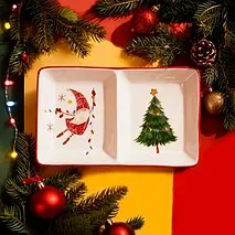 Менажница 18 см Merry Christmas арт. 0393