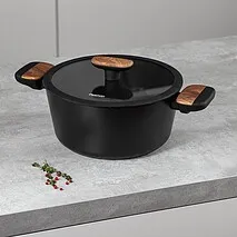 Кастрюля антипригарная 22 см / 3,36 л индукция Feorella