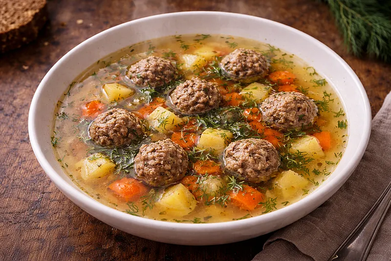 Суп с фрикадельками: проверенный рецепт