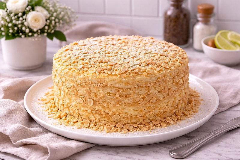 Торт «Наполеон»: рецепт для праздничного стола