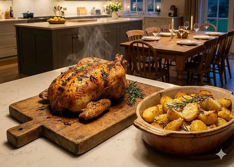 Курица в духовке: рецепт с золотистой корочкой и сочным мясом