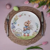 Фарфоровая тарелка 27 см Easter арт. 16096