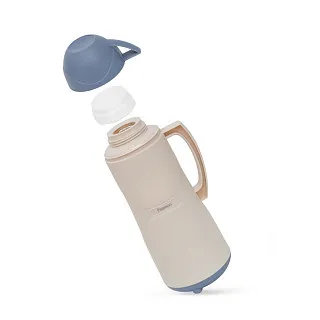 Термос для чая 450 мл пластиковый со стеклянной колбой арт. 19848