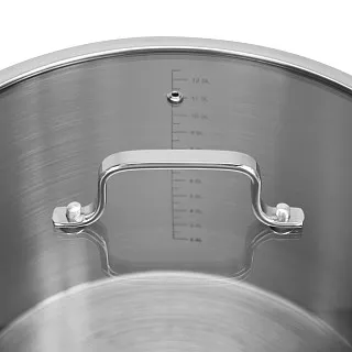 Кастрюля из нержавеющей стали 30 см / 13,4 л Esaad