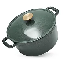 Кастрюля 4,5 л / 24 см Le Mans green (эмалированный чугун)