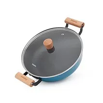 Сотейник 28 см / 4 л (эмалированный чугун) Seagreen