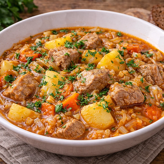 Мясное рагу с овощами: рецепт быстрого ужина